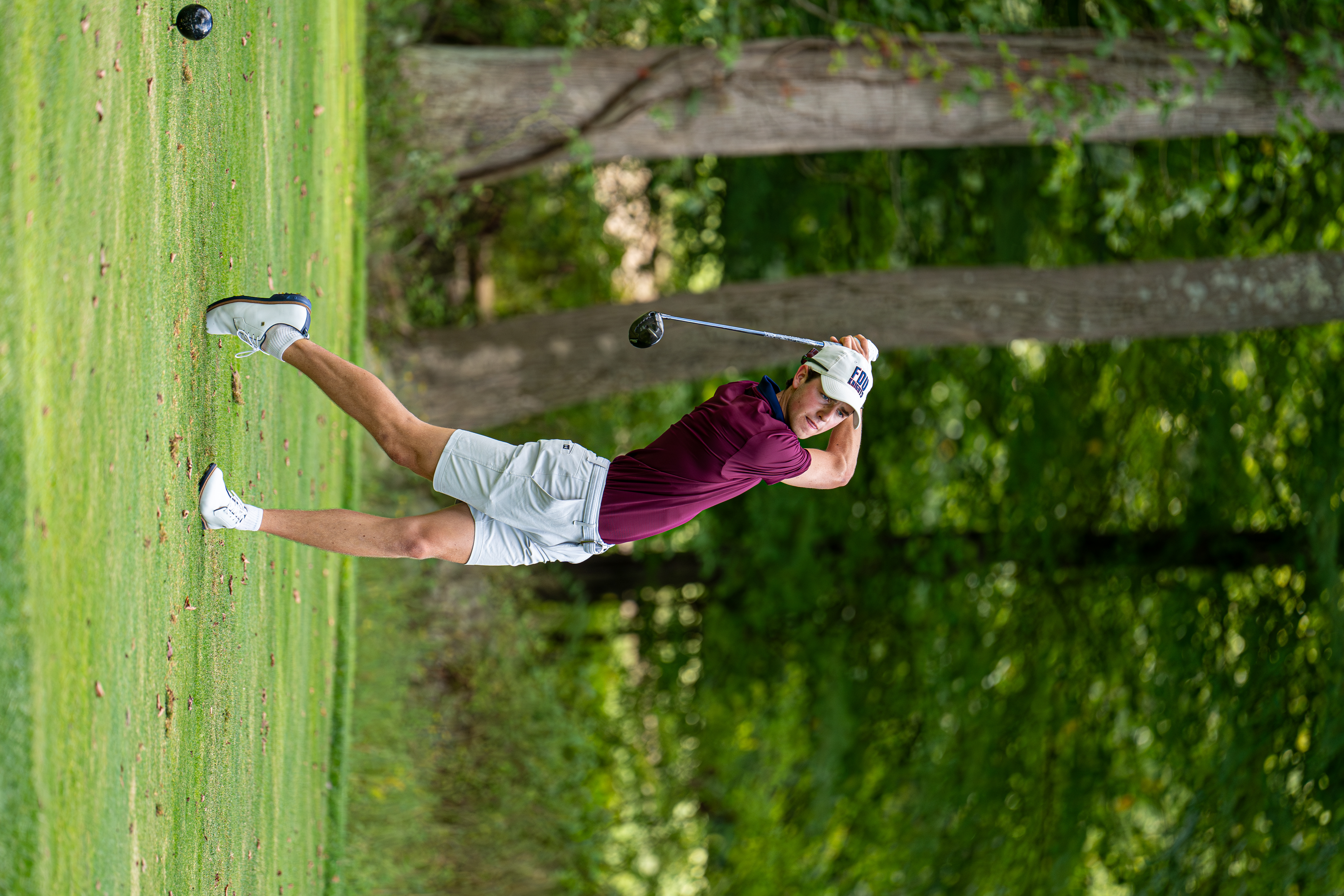 A picture of my golf swing